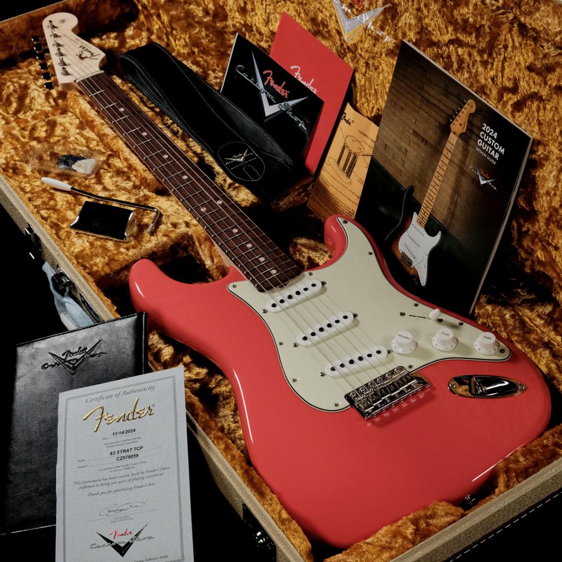 Fender Player Stratocaster カスタムショップ製PU Fender Custom Shop / Custom Built 1963 Stratocaster TCP Josefina