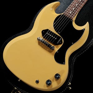 【中古】Gibson Custom Shop / Murphy Lab 1963 SG Junior Lightning Bar Ultra Light Aged TV Yellow 【渋谷店】【値下げ】