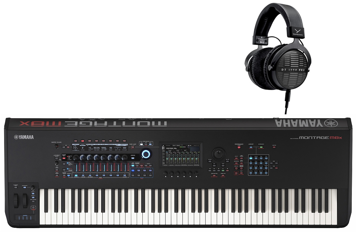 YAMAHA / MONTAGE M8X モニターヘッドホン DT 1990 PRO MK IIセット