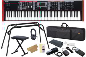 Roland / V-STAGE 88 純正キャスター付きケース＆アクセサリーセット(お取り寄せ商品)【渋谷店】