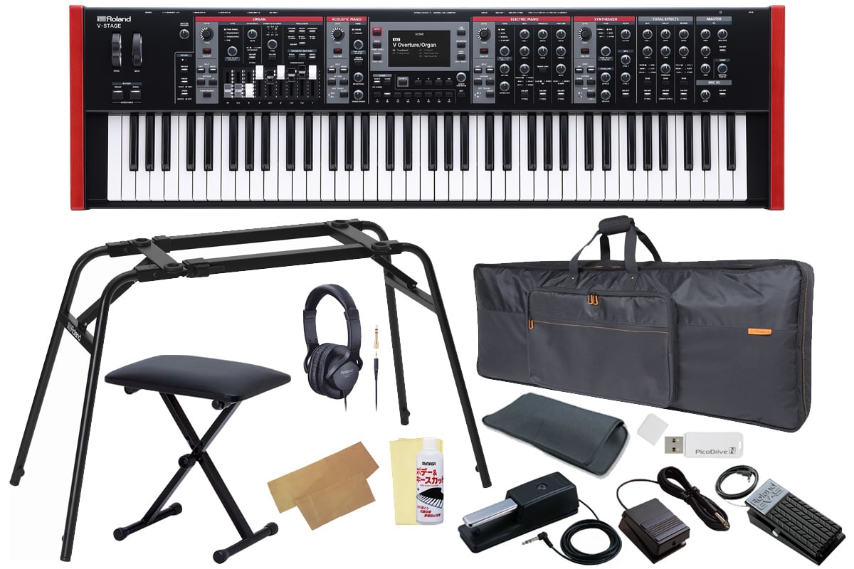 Roland / V-STAGE 76 純正4足スタンド＆純正キャリングケースセット
