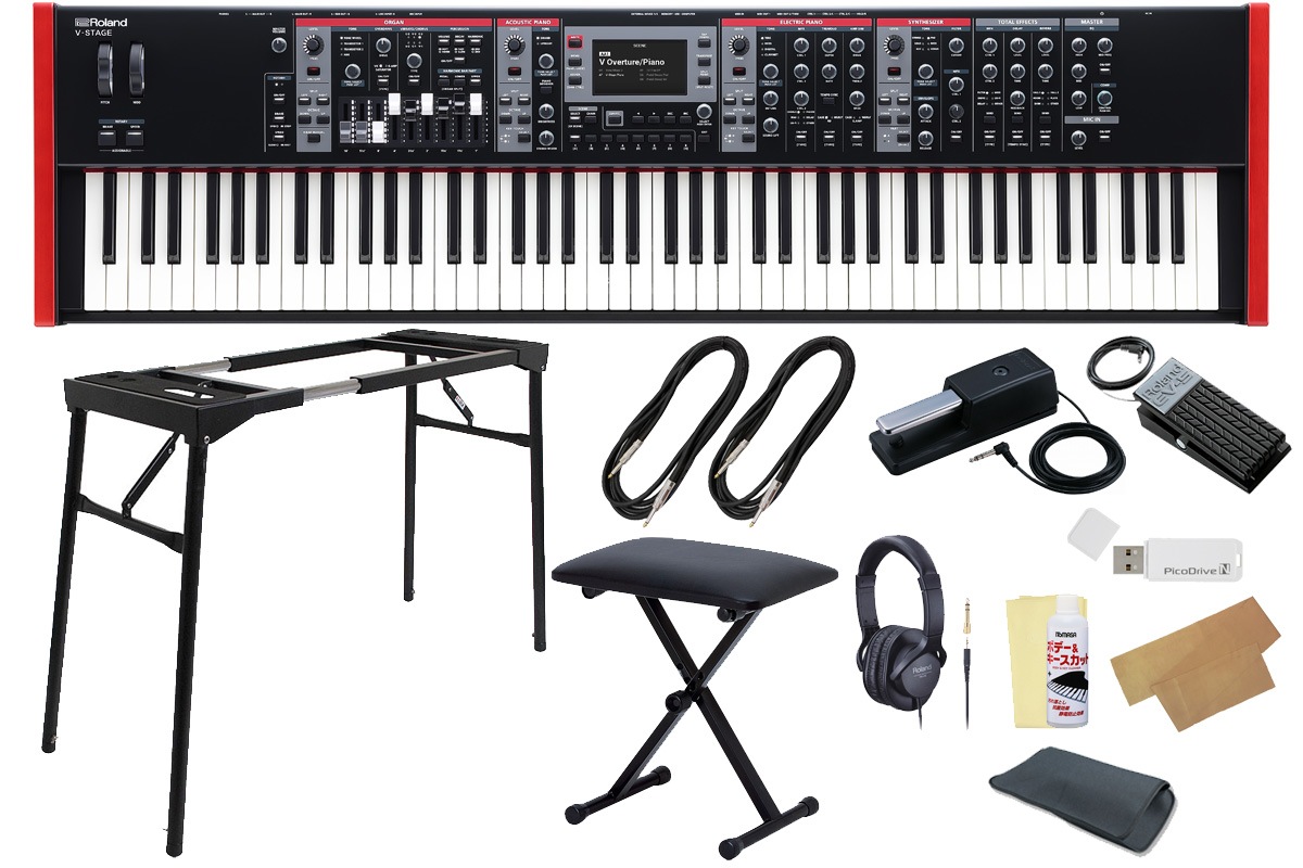 Roland / V-STAGE 88 テーブル型キーボードスタンド＆キーボードベンチ
