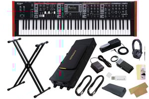 Roland / V-STAGE 76 純正キャスター付きケース＆キーボードスタンドセット【渋谷店】