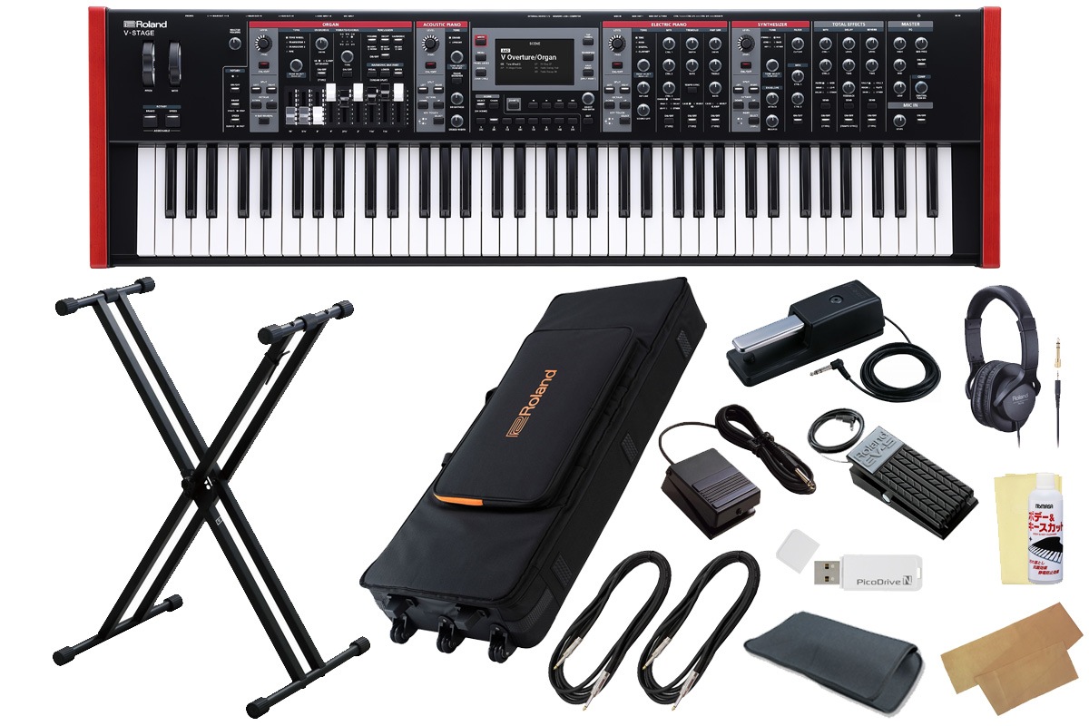 Roland / V-STAGE 76 純正キャスター付きケース＆キーボードスタンド