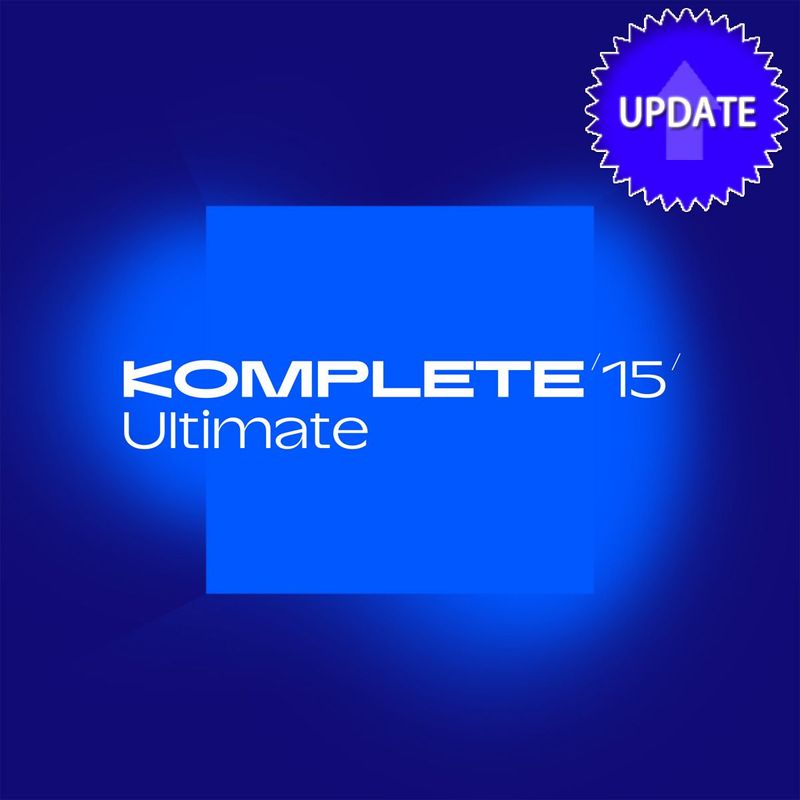 Native Instruments / Komplete 15 Ultimate Update DL【メール納品 代引不可】【渋谷店】