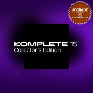 Native Instruments / Komplete 15 Collectors Edition Upgrade for Komplete Standard DL【メール納品 代引不可】