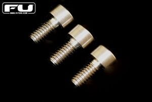 FU-TONE / Titanium Nut Clamping Screw Set 3個セット【フロイドローズ・アップグレード・パーツ】【お取り寄せ商品】【渋谷店】