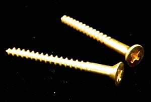 FU-TONE / Brass Spring Claw Screws x2【フロイドローズ・アップグレード・パーツ】【お取り寄せ商品】【渋谷店】