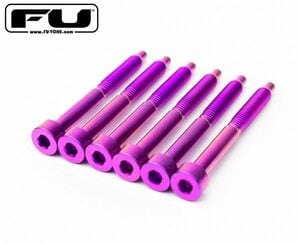 FU-TONE / Titanium String Lock Screw 1個バラ売り PURPLE【フロイドローズ・アップグレード・パーツ】【お取り寄せ商品】【渋谷店】