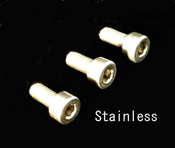 FU-TONE / Stainless Nut Clamping Screw 1個バラ売り【フロイドローズ・アップグレード・パーツ】【お取り寄せ商品】【渋谷店】