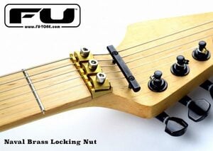 FU-TONE / Naval Brass R3 Locking Nut【フロイドローズ・アップグレード・パーツ】【お取り寄せ商品】【渋谷店】