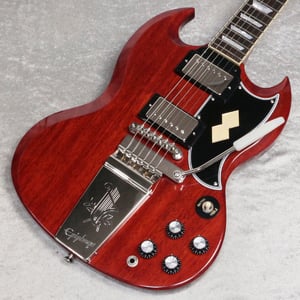 Epiphone / Inspired by Gibson Custom 1964 SG Standard with Maestro Vibrola Reissue Cherry Red