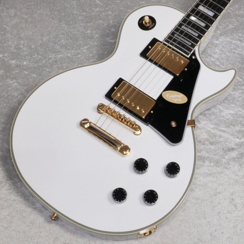 Epiphone / Inspired by Gibson Custom Les Paul Custom Alpine White