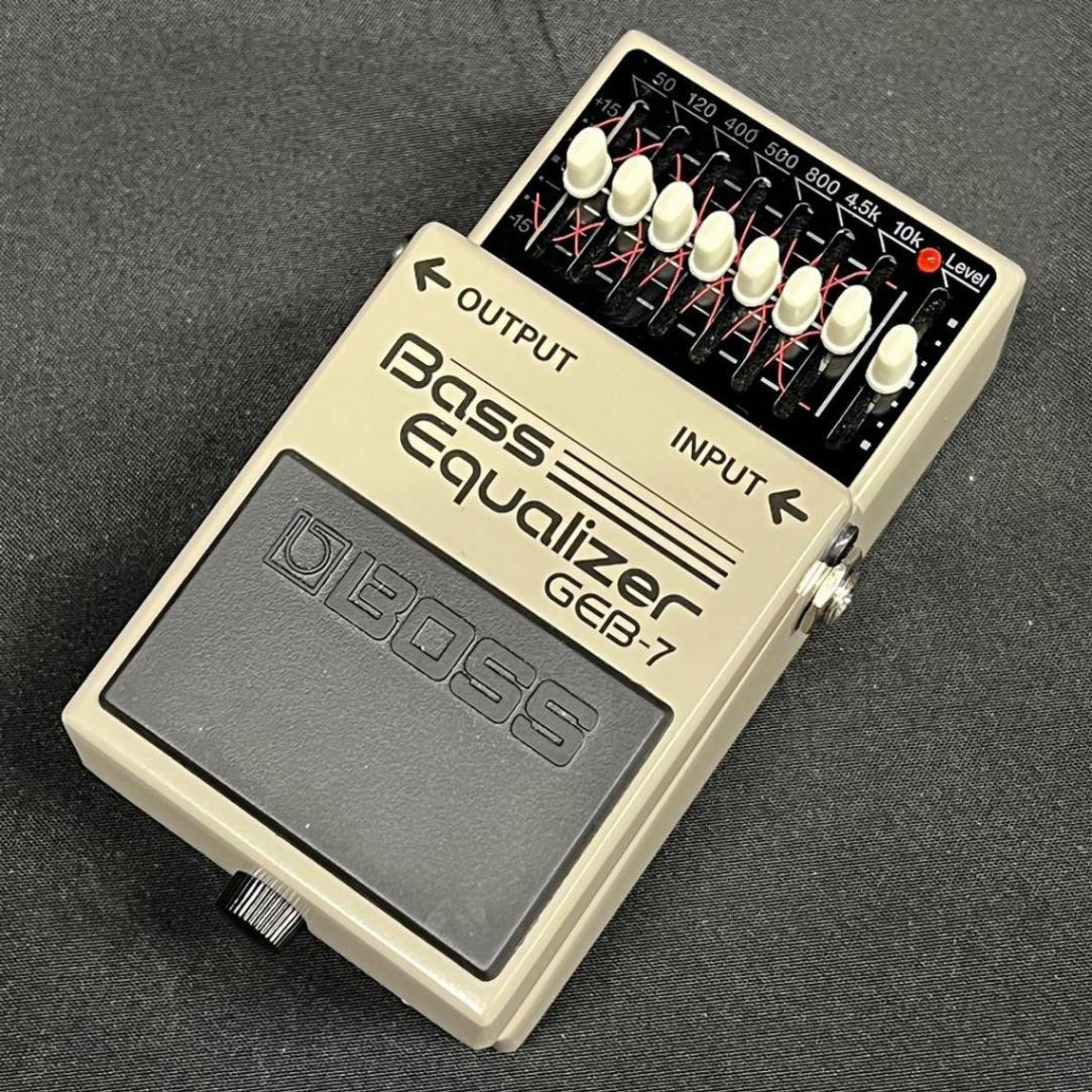 【新品未使用】BOSS GEB-7 Bass Equalizer エフェクター Amazon.com: BOSS GEB-7 Seven-Band Graphic Bass Equalizer Guitar