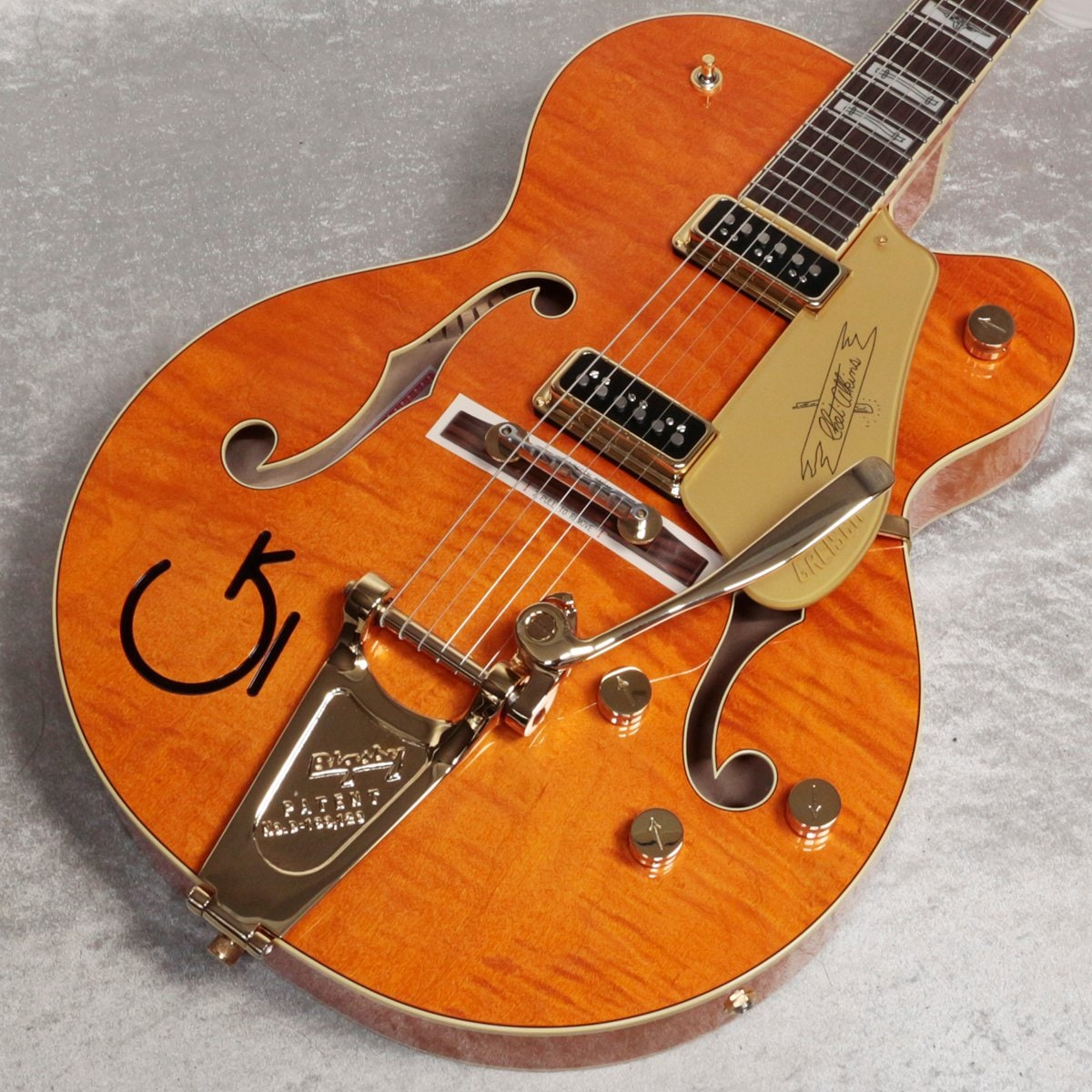 ⭐︎送料込み⭐︎グレッチ G6120T-55 '55ChetAtkins GRETSCH G6120T-55 Vintage Orange Stain Lacquer フルアコ