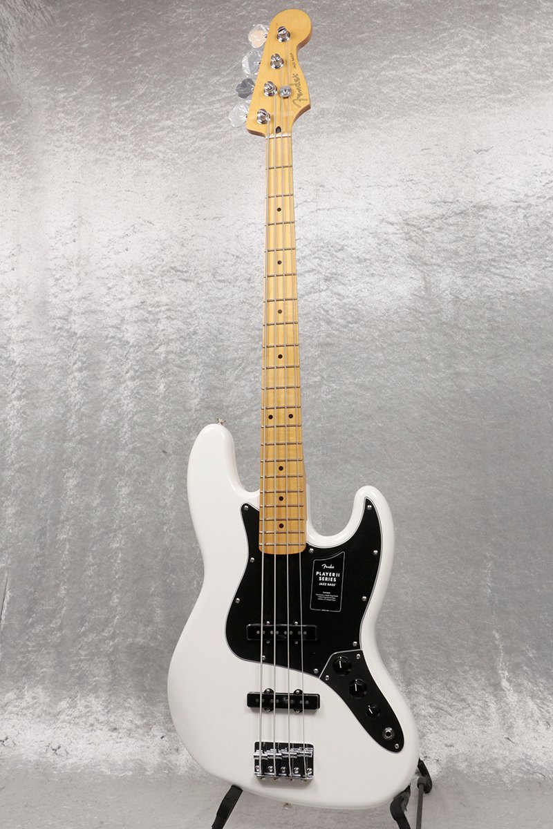 Fender / Player II Jazz Bass Maple Fingerboard Polar White