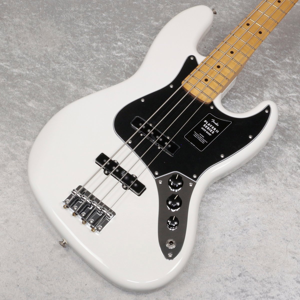 Fender / Player II Jazz Bass Maple Fingerboard Polar White
