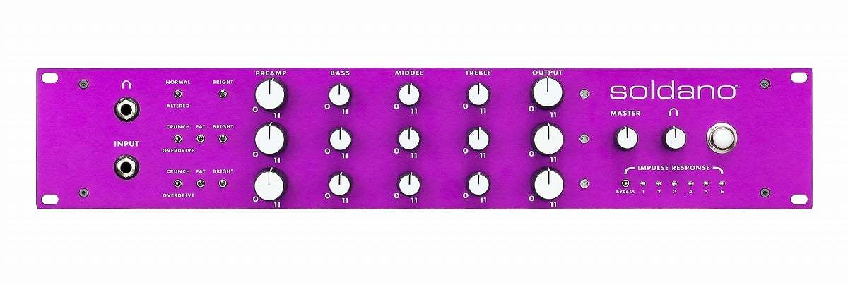 Soldano / X88-IR 3-Channel All-Tube Stereo Rackmount Preamp