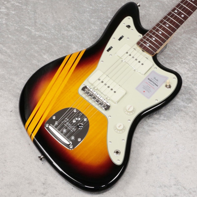 Fender / MIJ Traditional 2025 Collection 60s Jazzmaster Competition 3-Color Sunburst / Aged Natural