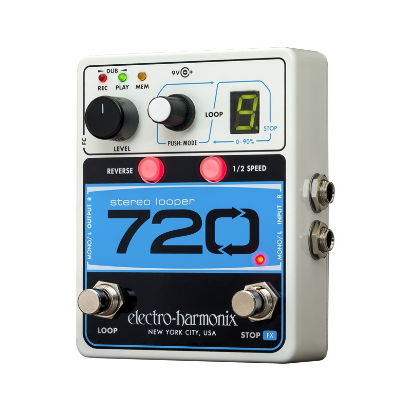 electro-harmonix 720 ステレオルーパー Electro Harmonix / 720 Stereo Looper ステレオ・レコーディング