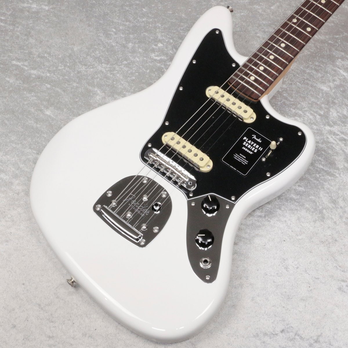 Fender / Player II Jaguar Rosewood Fingerboard Polar White