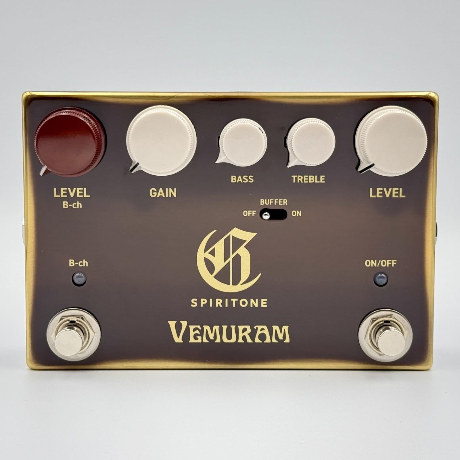 Vemuram / SPIRITONE Overdrive Char Signature 《フットスイッチ