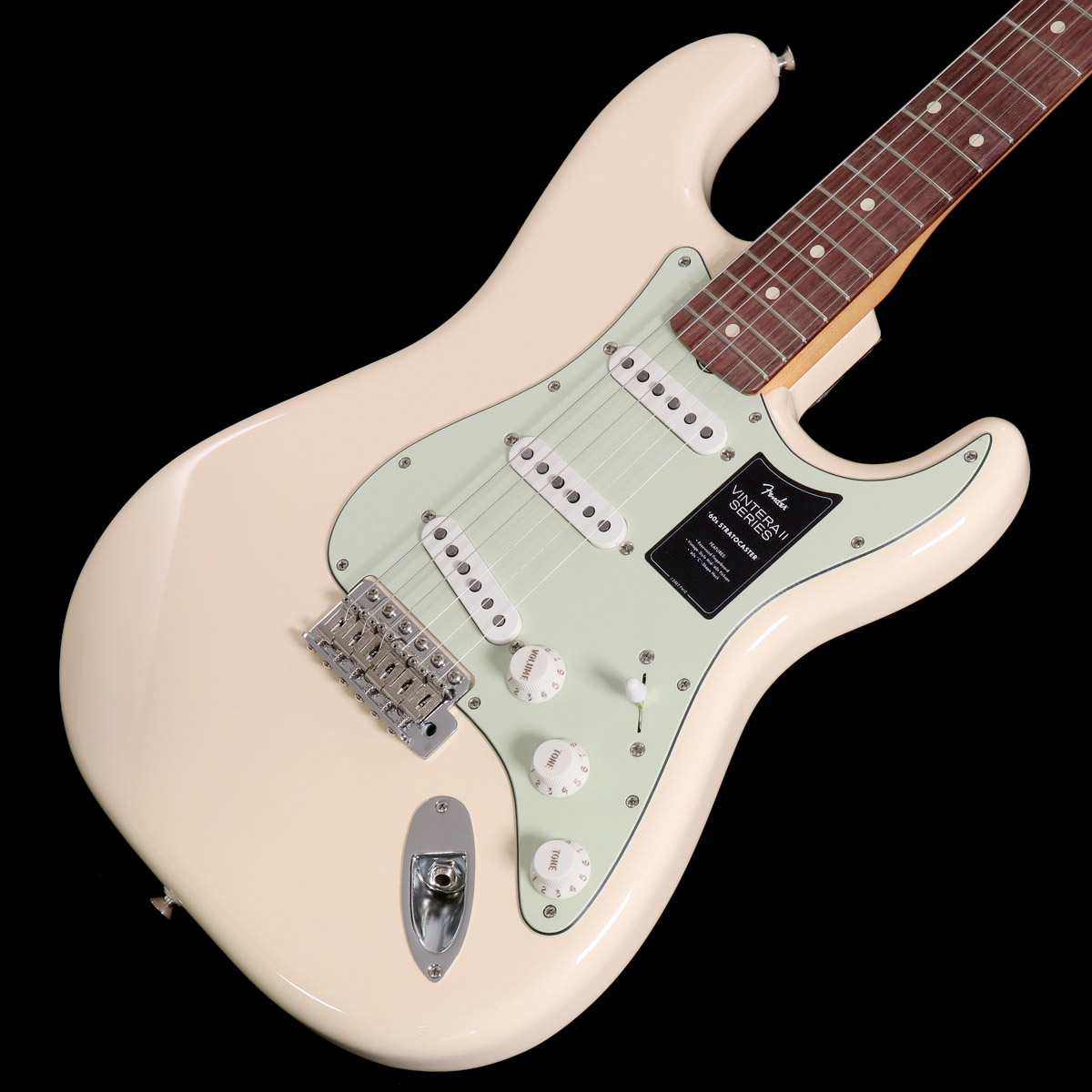 Fender / Vintera II 60s Stratocaster Rosewood Olympic White[重量