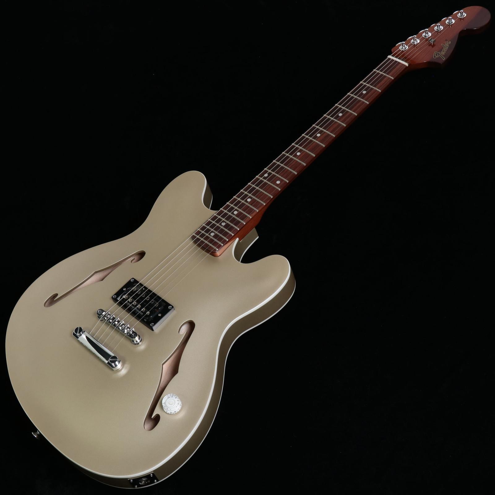 Fender / Tom DeLonge Starcaster Rosewood Satin Shoreline Gold