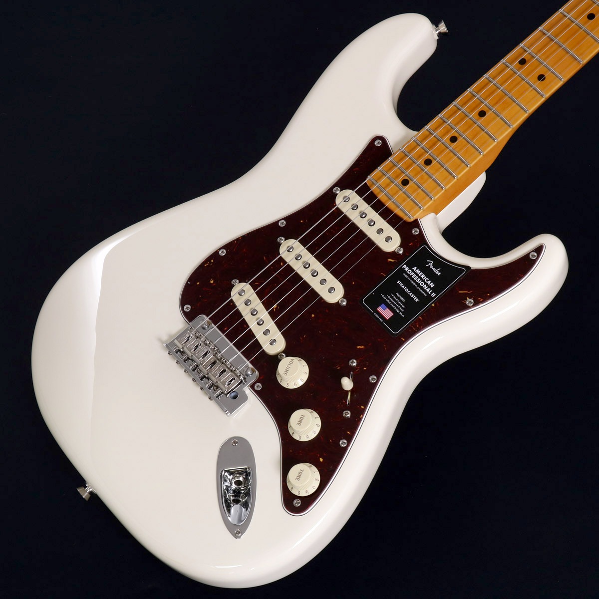 FenderストラトAmerican Professional Ⅱ ケース付 Fender / American Professional II Stratocaster Maple Fingerboard