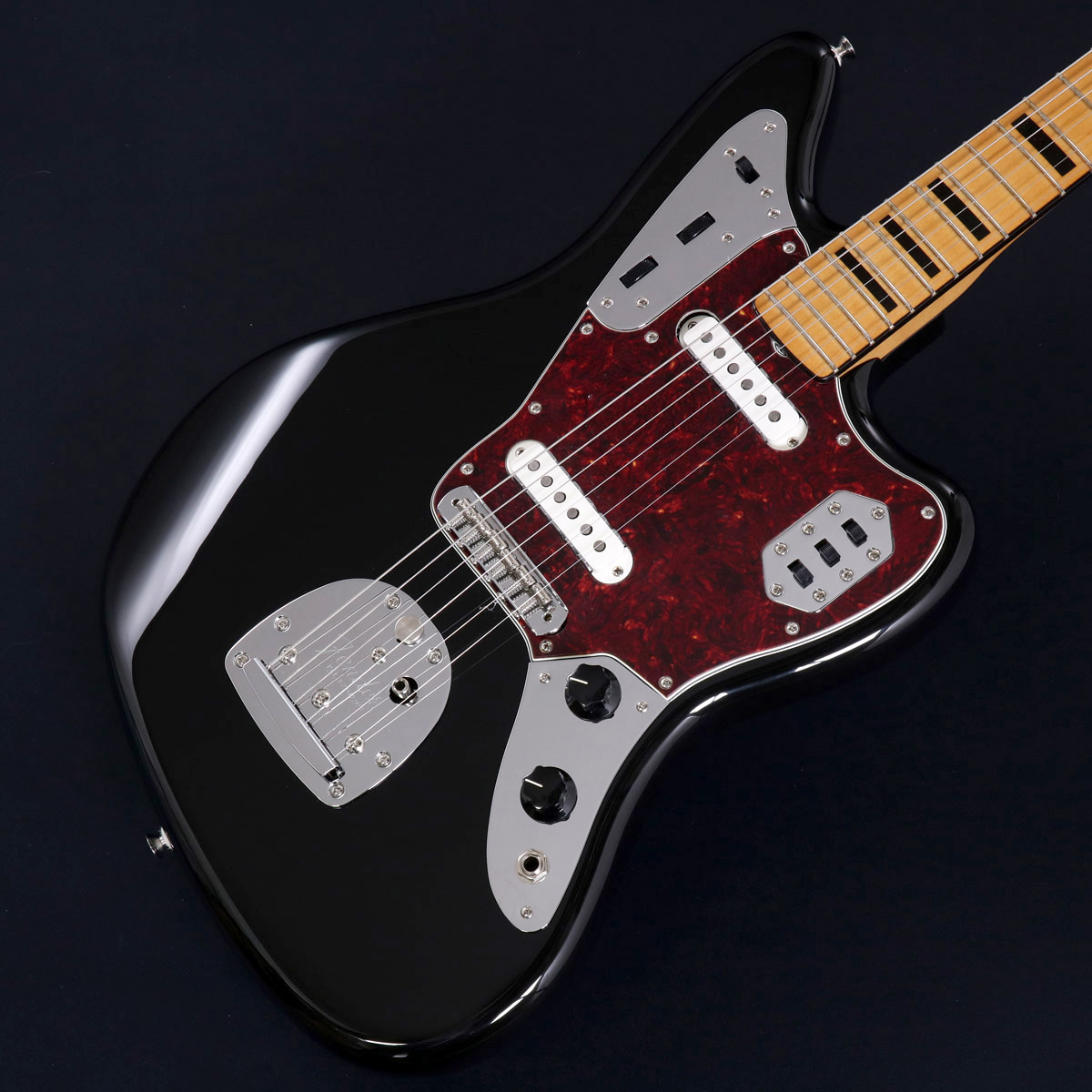 Fender / Vintera II 70s Jaguar Maple Black[重量:3.82kg]【S/N