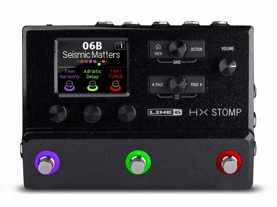 新品 ギターエフェクター 6点セット コンパクトエフェクター ひぐちけいがライブで使用するギター、エフェクター、アンプ 会場の