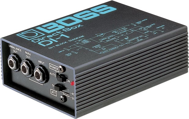 配信機器・PA機器・レコーディング機器 BOSS di-1 BOSS / DI-1 Direct Box | DI/パッチベイ | イシバシ楽器