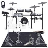 Roland / TD713 V-Drums オプションフルセット パールHWと純正オプションセット w/マット