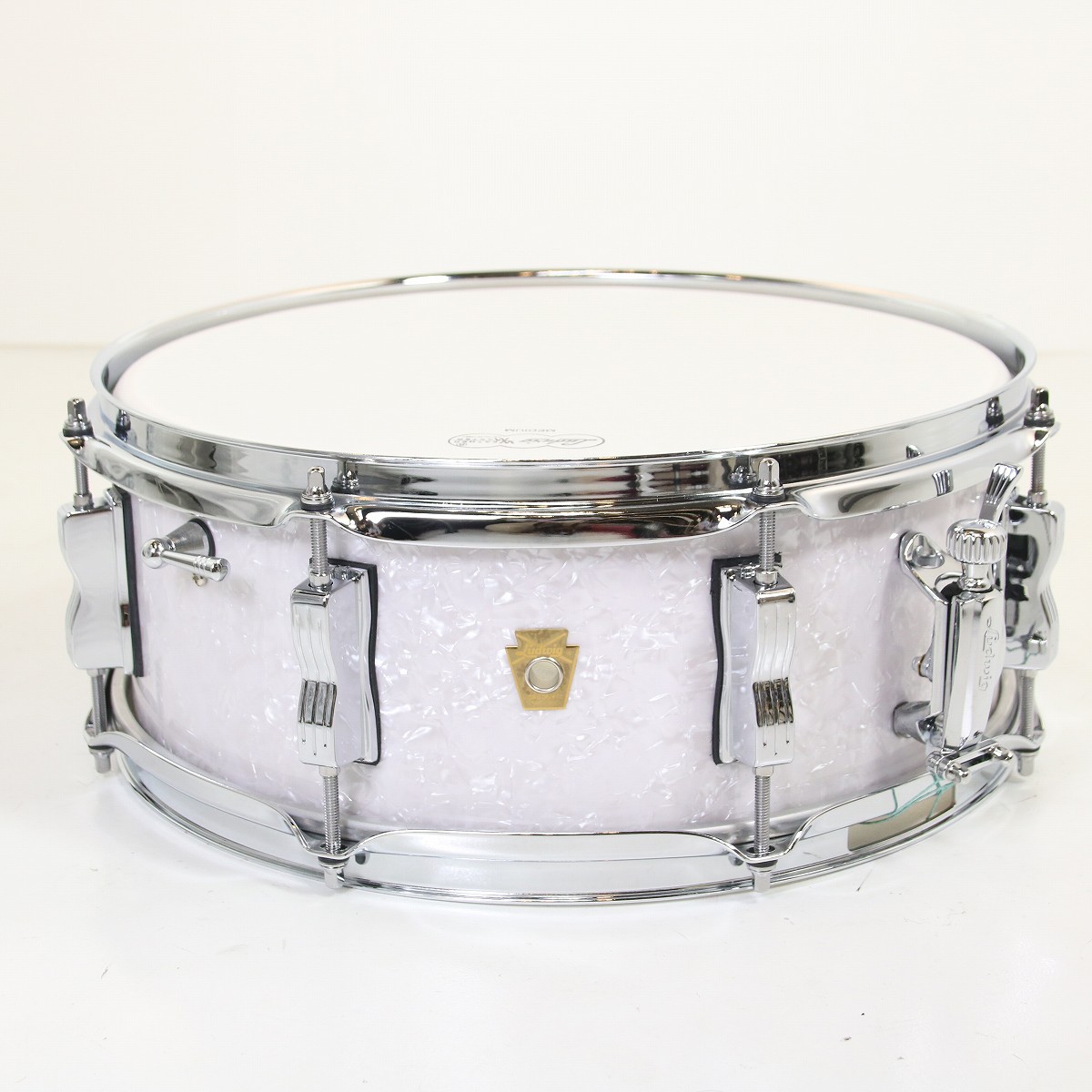 Ludwig / LS908 0P JAZZ FEST Snare Drum 14x5.5 White Marine Pearl