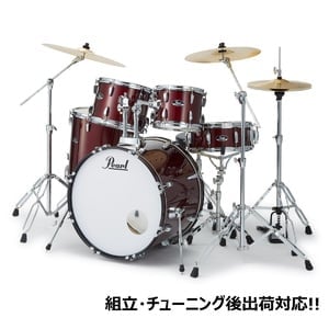 Pearl / RS525SCWN/CN #91-レッドワイン ROADSHOW ドラムセット(組立て配送対応)
