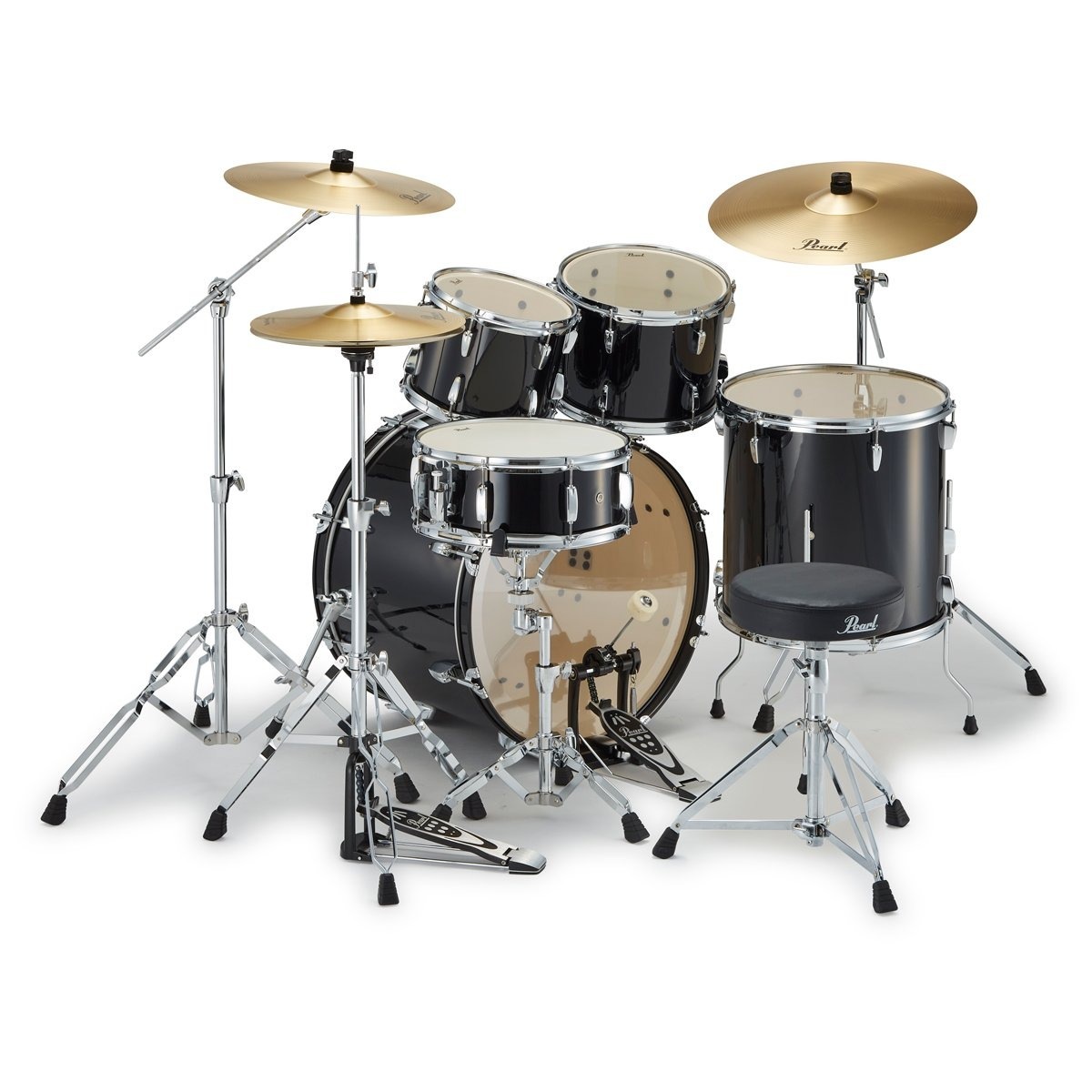 Pearl / RS525SCWN/CN #31-ジェットブラック ROADSHOW ドラムセット