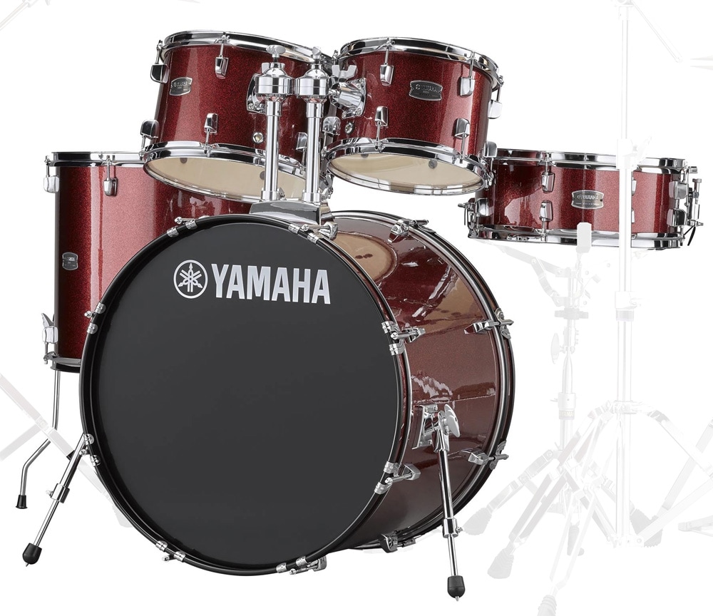 YAMAHA / RDP2F5 BGGバーガンディーグリッター ヤマハ ライディーン 22BD ドラム シェルセット　