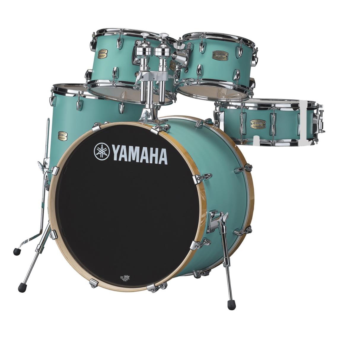 YAMAHA / SBP2F5 MSGマットサーフグリーン ステージカスタム 5点シェルパック 22バスドラムセット【お取り寄せ商品】