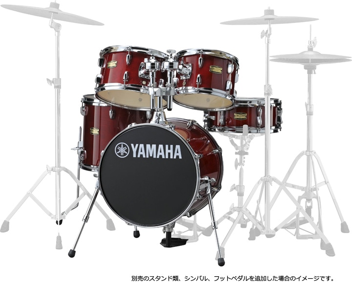 YAMAHA / JK6F5CR ヤマハ 16BD コンパクトドラムシェルパック ジュニア