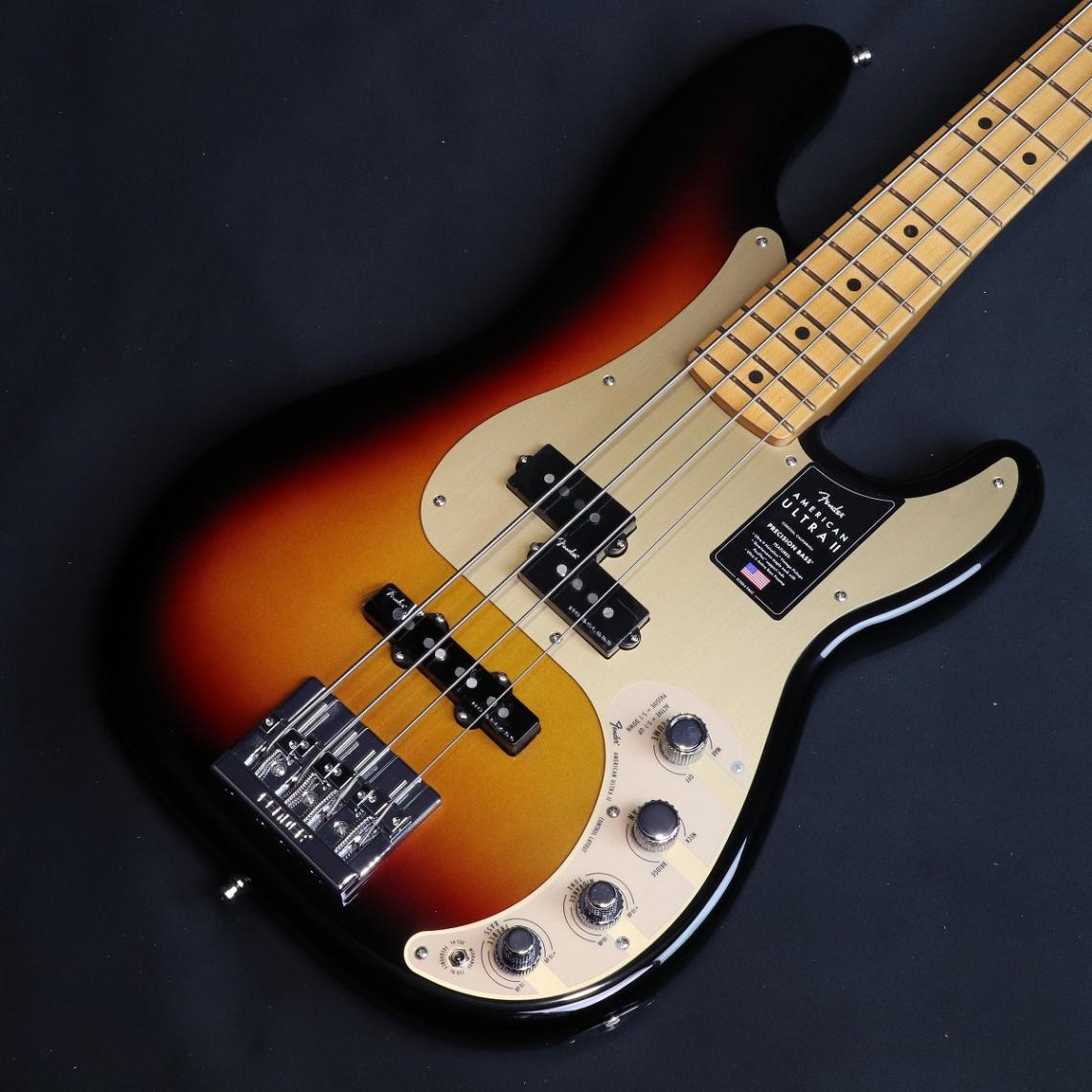 【限定】【新品】FENDER USA ULTRA PRESISION BASS Fender American Ultra Precision Bass - Ultraburst with Rosewood