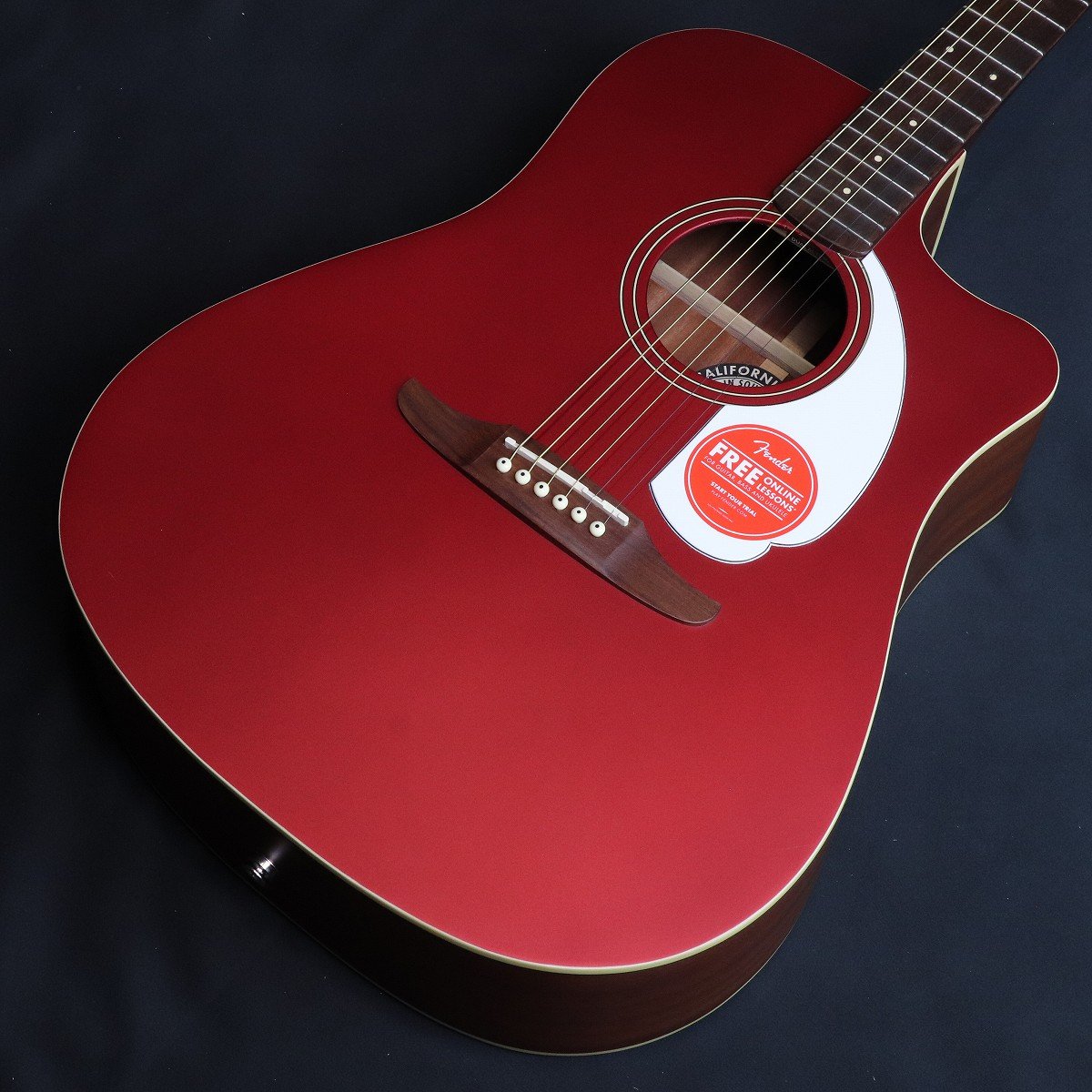 Fender / Redondo Player Walnut Fingerboard White Pickguard Candy