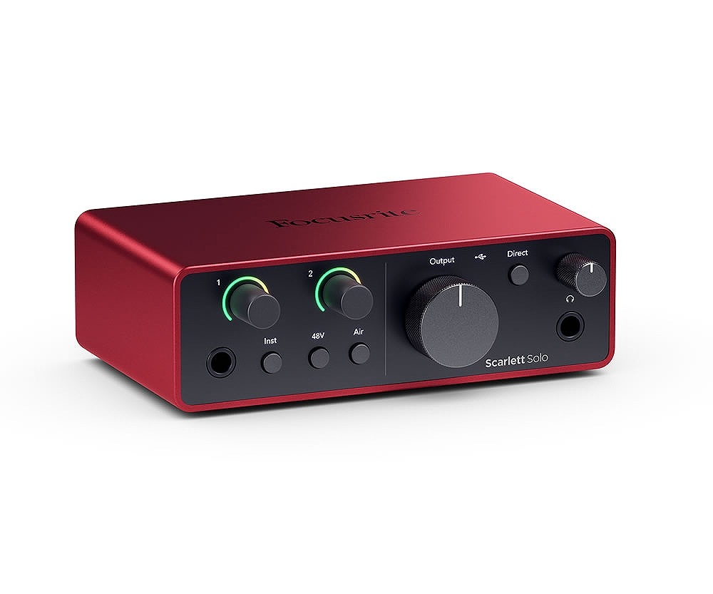 Focusrite / Scarlett Solo gen4 2In/2Out フォーカスライト USB