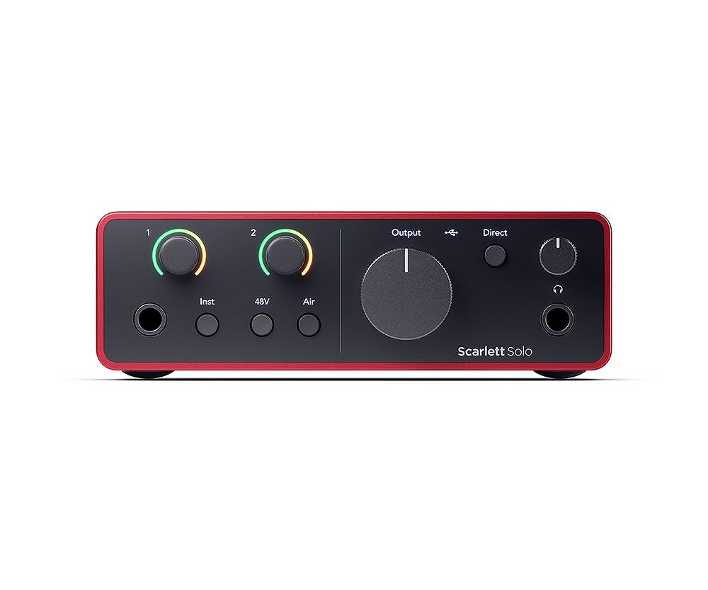 Focusrite / Scarlett Solo gen4 2In/2Out フォーカスライト USB