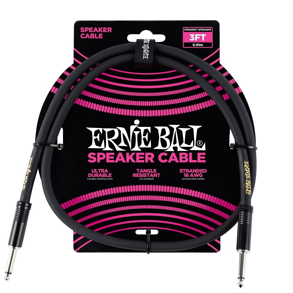 ERNIE BALL / 6071 3FT SP CABLE スピーカーケーブル 【横浜店