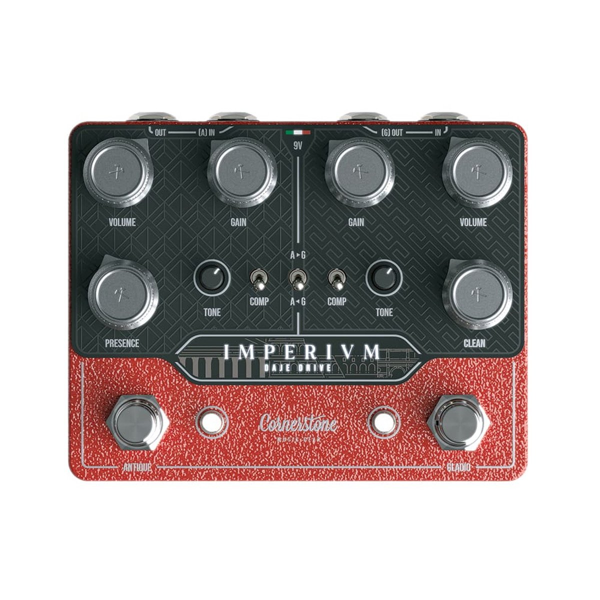 『週末限定大幅値下げ』Cornerstone Imperium V2 セール品》Cornerstone Music Gear / Imperium V2 2in1 Overdrive