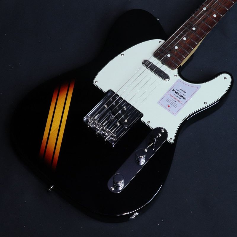Fender / MIJ Traditional 2025 Collection 60s Telecaster Competition Black/3-Color Sunburst【横浜店】【S/N:JD25004584】【クリアランスセール】
