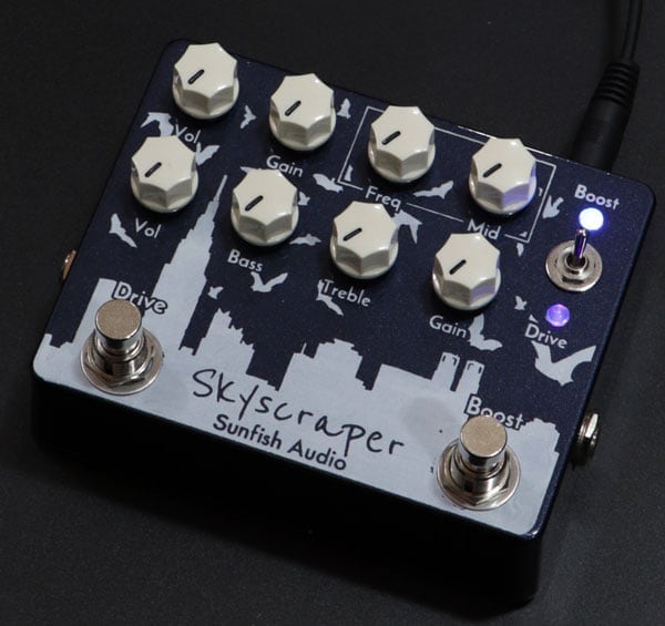 Sunfish Audio / Skyscraper オーバードライブ ブースター サン