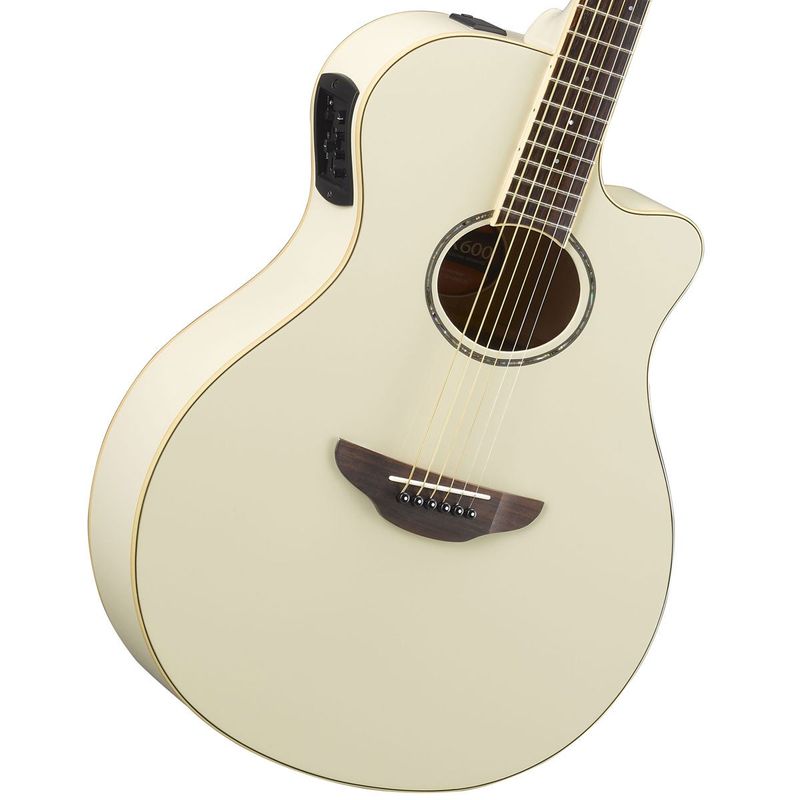 【11763】 【チューナー故障】 ヤマハ　APX600 エレアコ　ホワイト YAMAHA / APX600 VW (Vintage White) 【薄胴エレアコ】 ヤマハ