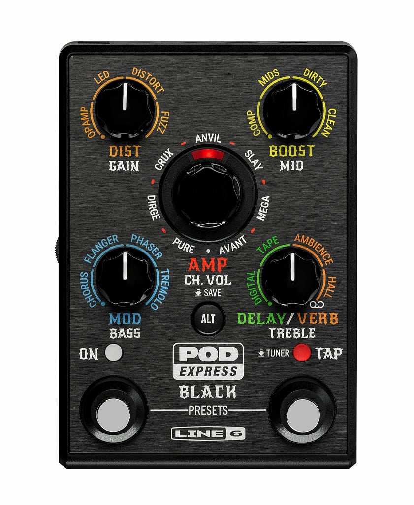 Line6 / POD Express Black ライン6 マルチエフェクター ハイゲイン