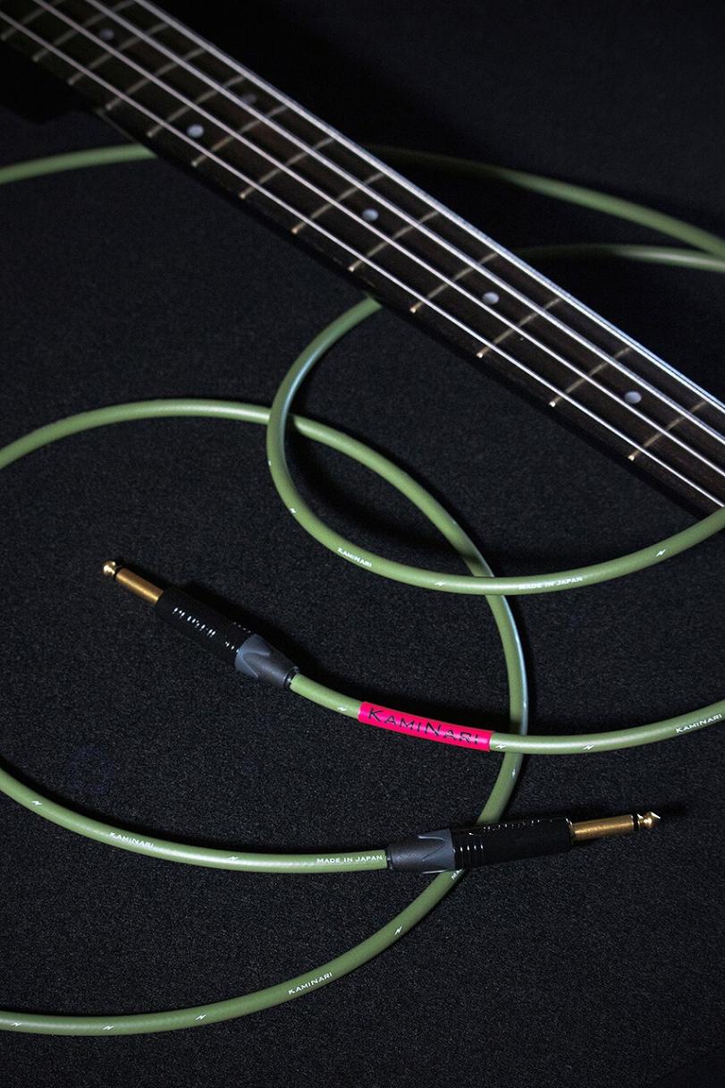 KAMINARI (神鳴) / Electric Bass Cable 2 K-BC2-5LS 5m LS 鶯 -UGUISU